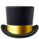 emoji chapeau