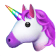 emoji licorne
